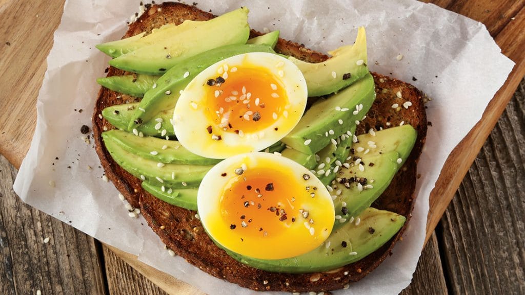 Boiled Eggs & Avocado Toast