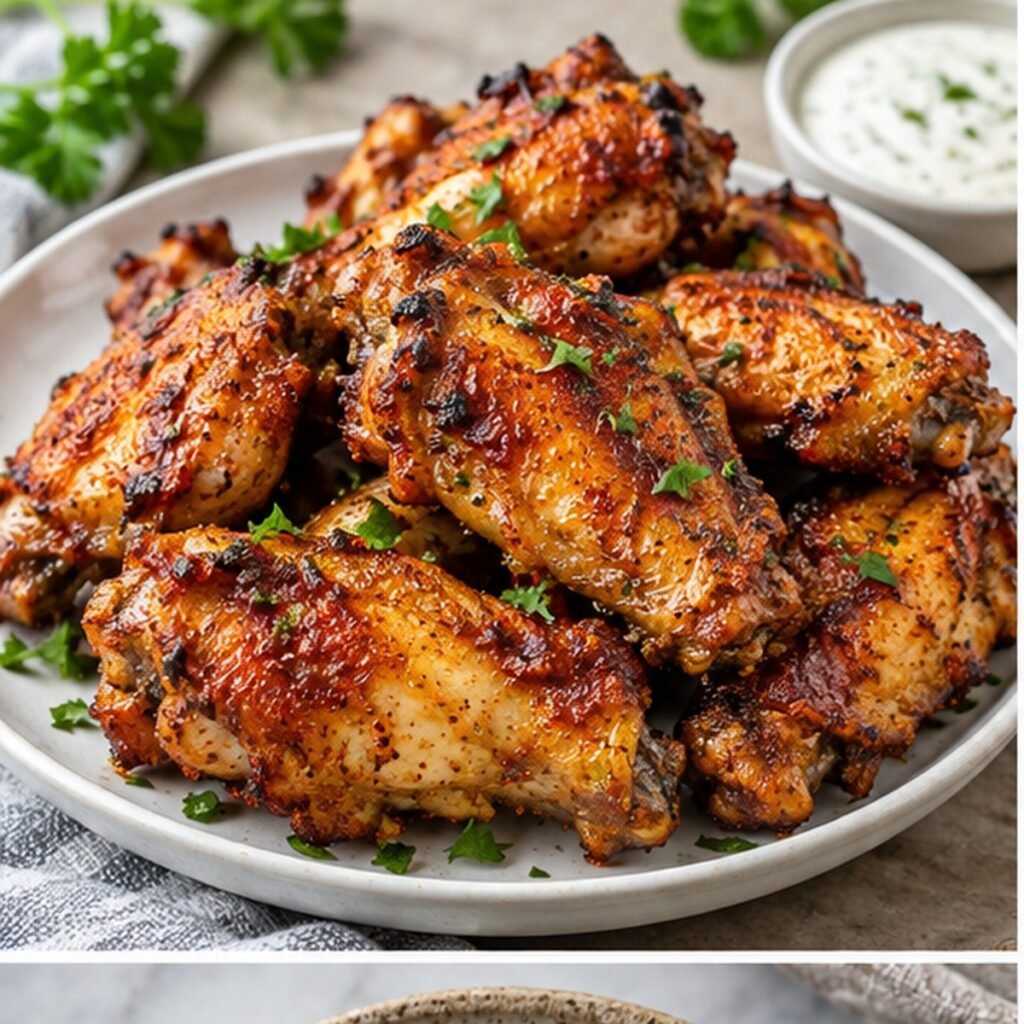 A Fresh Take on Seasoned Air Fryer Chicken Wings