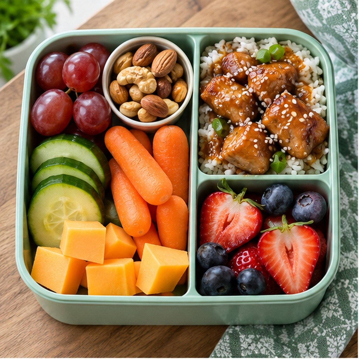 Sweet and Savory Bento Boxes