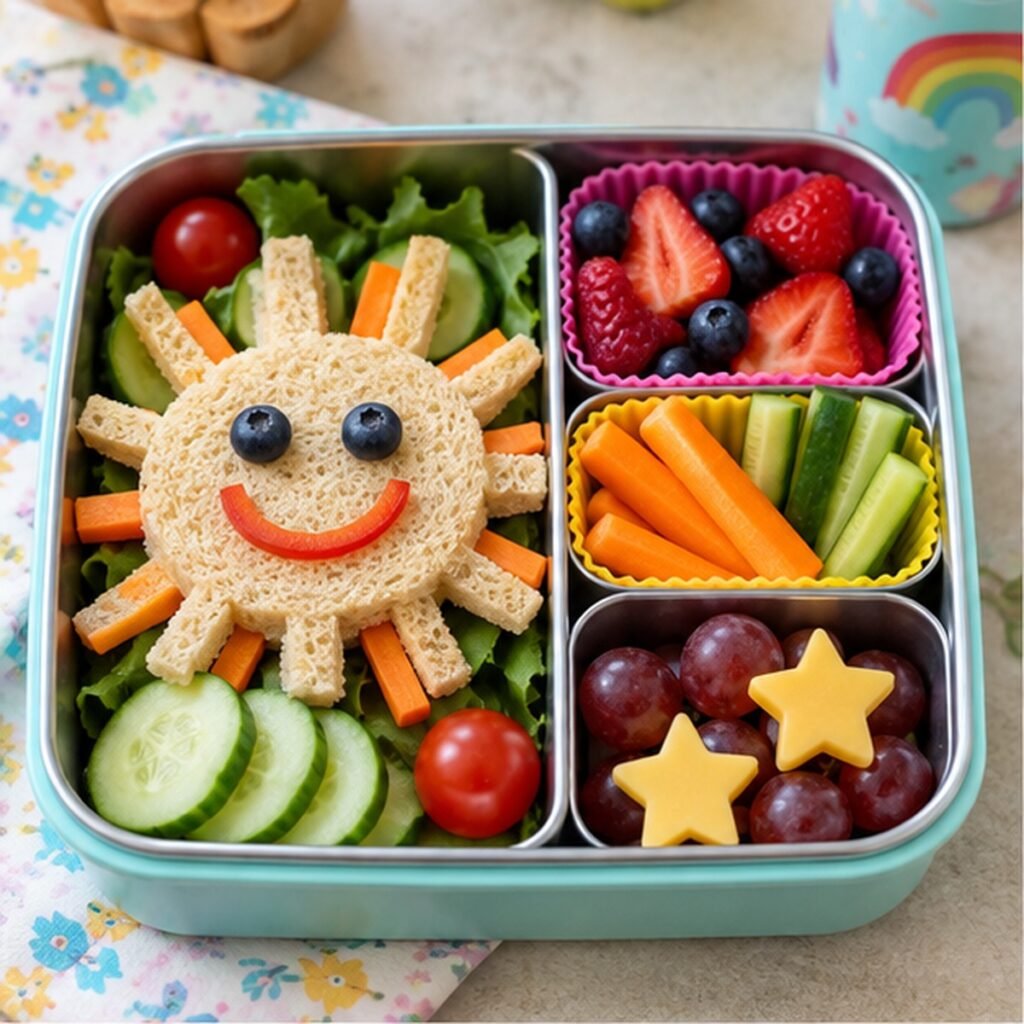 Colorful Kids Lunch Box Ideas