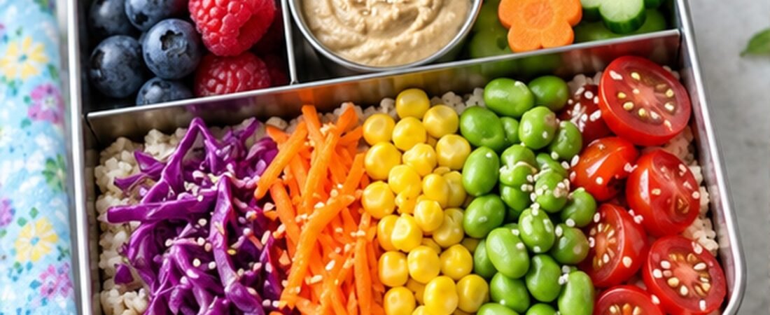 Rainbow Bento Lunches